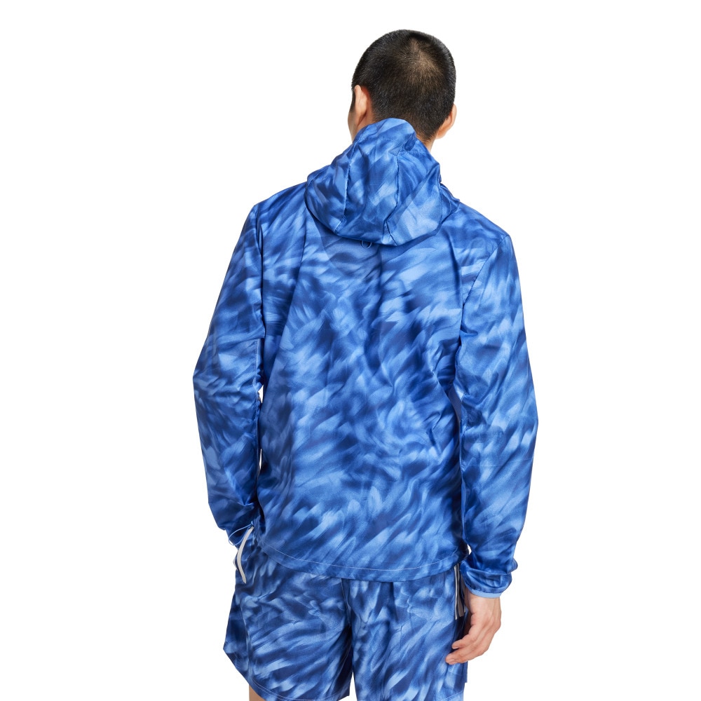アディダス（adidas）（メンズ）オウン ザ ラン総柄プリントジャケット KQF04-JL8703
