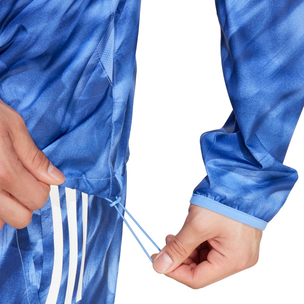 アディダス（adidas）（メンズ）オウン ザ ラン総柄プリントジャケット KQF04-JL8703