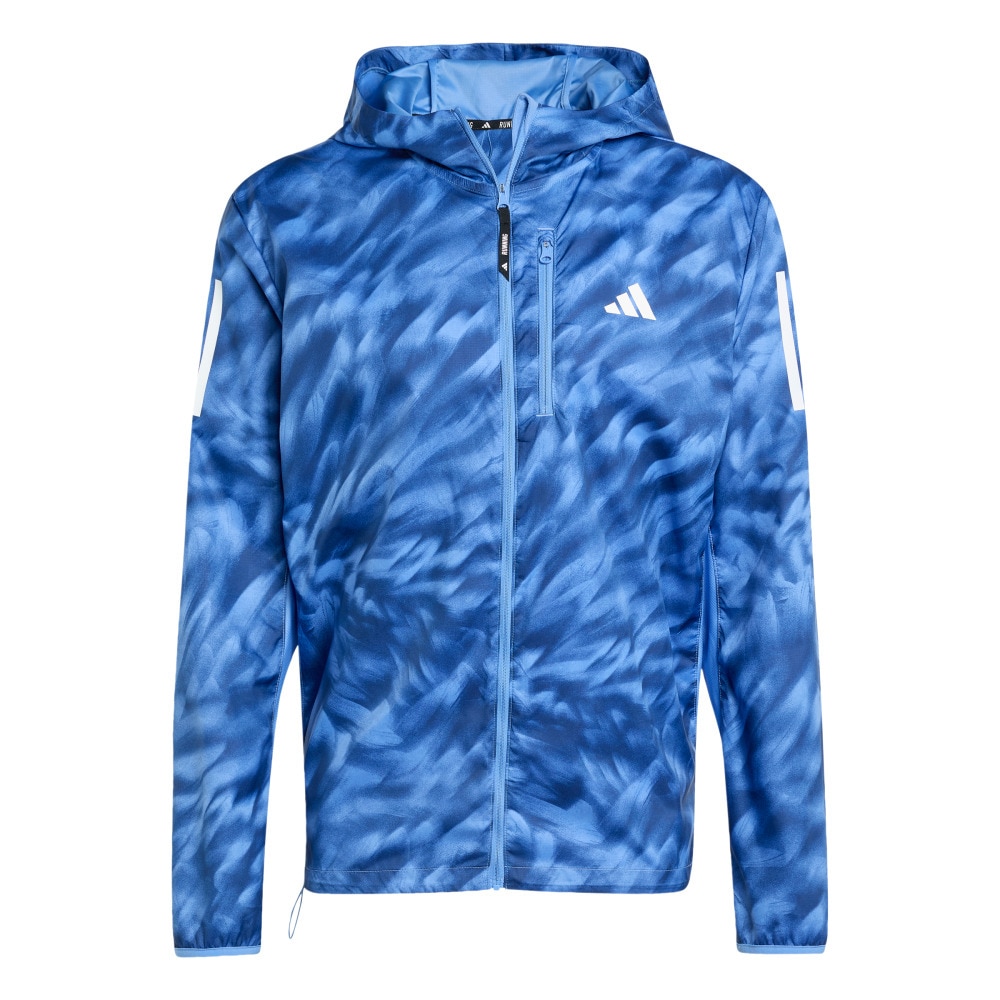 アディダス（adidas）（メンズ）オウン ザ ラン総柄プリントジャケット KQF04-JL8703