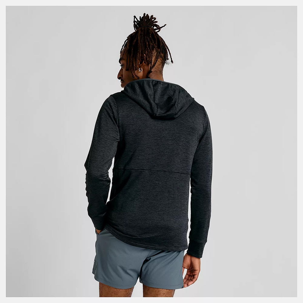 ニューバランス(new balance)ヒートグリッド フルジップ フーディー MJ43206BK(Men’s) ニューバランス（new balance）（メンズ）ヒートグリッド フルジップ