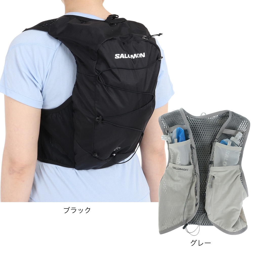 サロモン（SALOMON）（メンズ）ACTIVE SKIN 8 ランニングベスト フラスク付 LC1758000