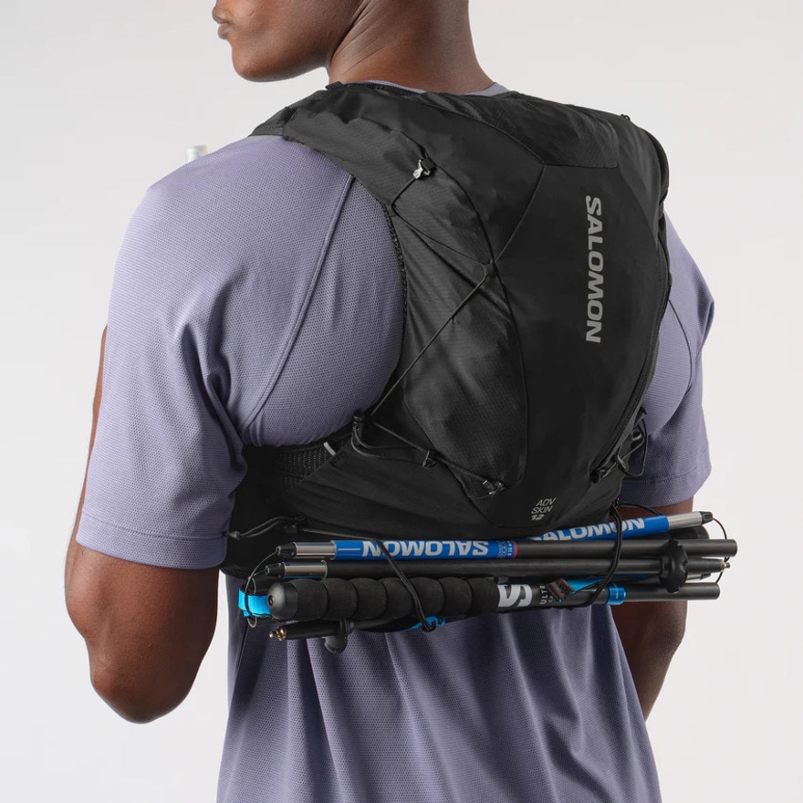サロモン（SALOMON）（メンズ、レディース）ADV SKIN 12 ランニングベスト フラスク付 LC2464300