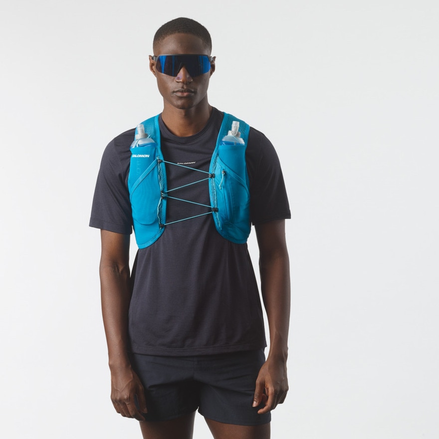 サロモン（SALOMON）（メンズ、レディース）ACTIVE SKIN 4 ランニングベスト フラスク付 LC2462300
