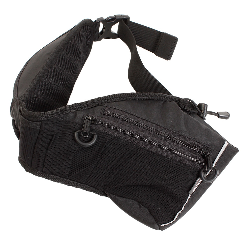 ストレッチウエストポーチ 826PG9HM7936 BLK