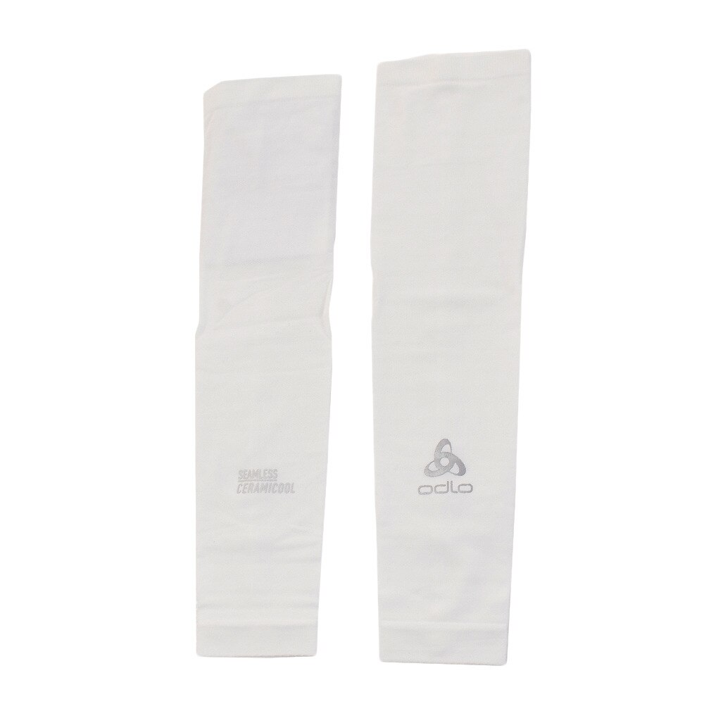 オドロ（ODLO）（メンズ）ランニング アームウォーマー CERAMICOOL 762420white オンライン価格