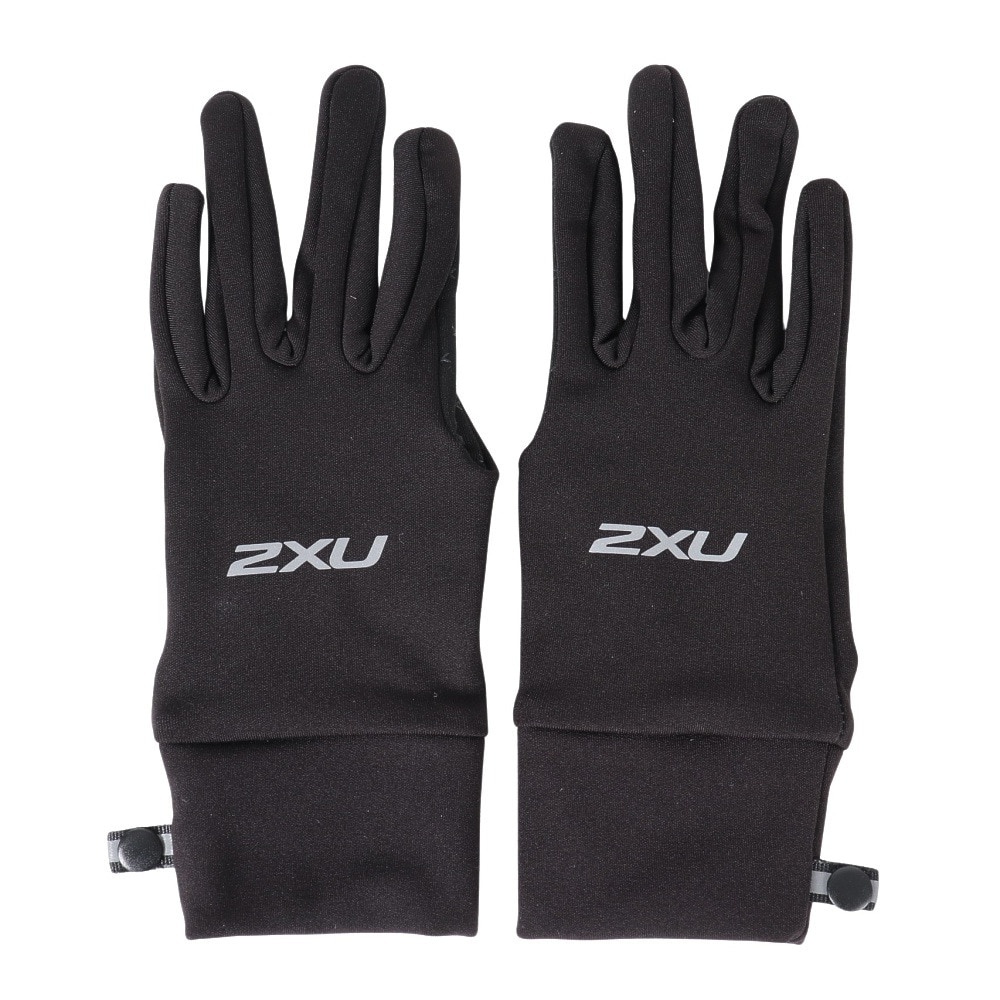 ２ＸＵ ランニング ラン グローブ UQ5340 H-BLK/SIL Ｓ 90 グローブ