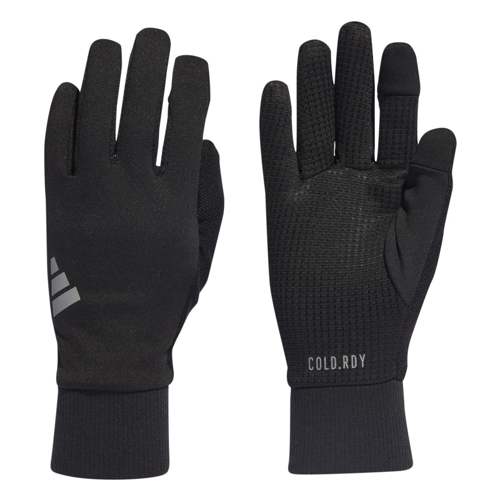 アディダス（adidas）（メンズ、レディース）ランニンググローブ COLD. RDY リフレクティブ ディテール DME98-HY0670