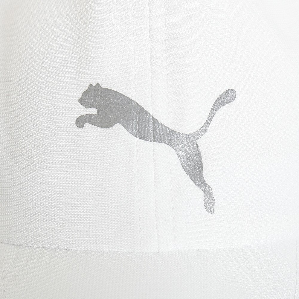 プーマ（PUMA）（メンズ）ランニングキャップ 052911 02 WHT 帽子 ナイトラン