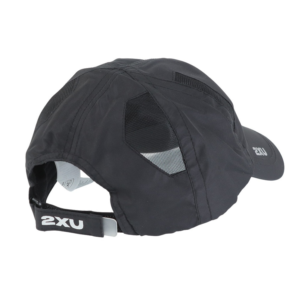 ツー・タイムズ・ユー（2XU）（メンズ）ランニング ラン キャップ UQ5685F-BLK/BLK オンライン価格 帽子