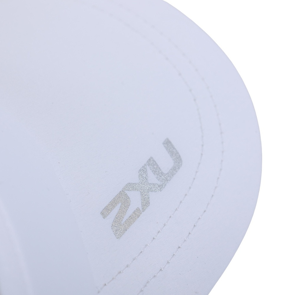 ツー・タイムズ・ユー（2XU）（メンズ）ラン バイザー UQ6165F-WHT/WHT