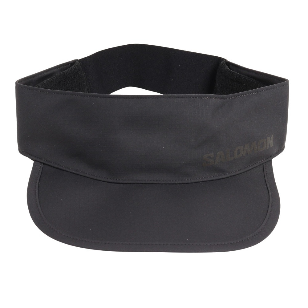 サロモン（SALOMON）（メンズ、レディース）帽子 CROSS バイザー DEEP BLACK LC2021400