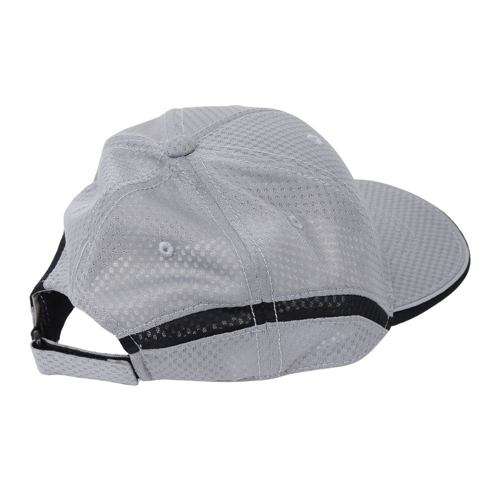 セブ（SEV）（メンズ、レディース）RUN オールメッシュキャップ GRY 24SGCPKH004GRY