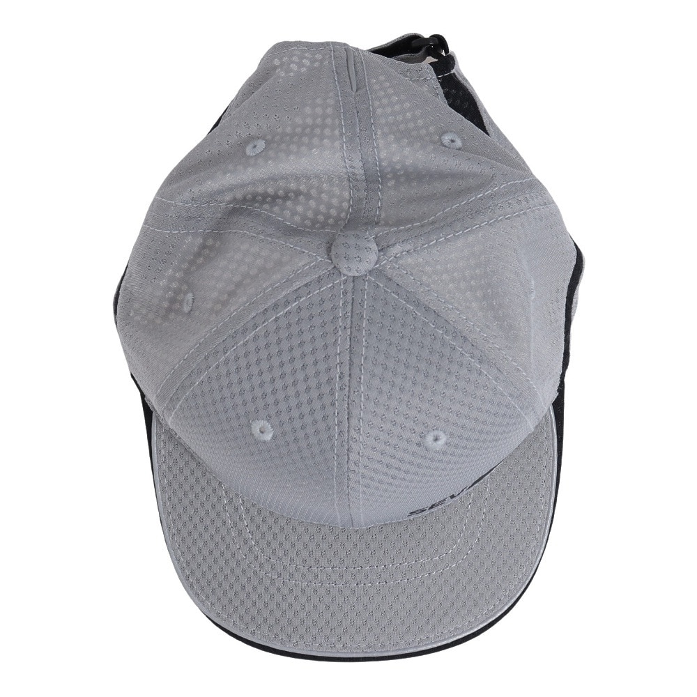 セブ（SEV）（メンズ、レディース）RUN オールメッシュキャップ GRY 24SGCPKH004GRY