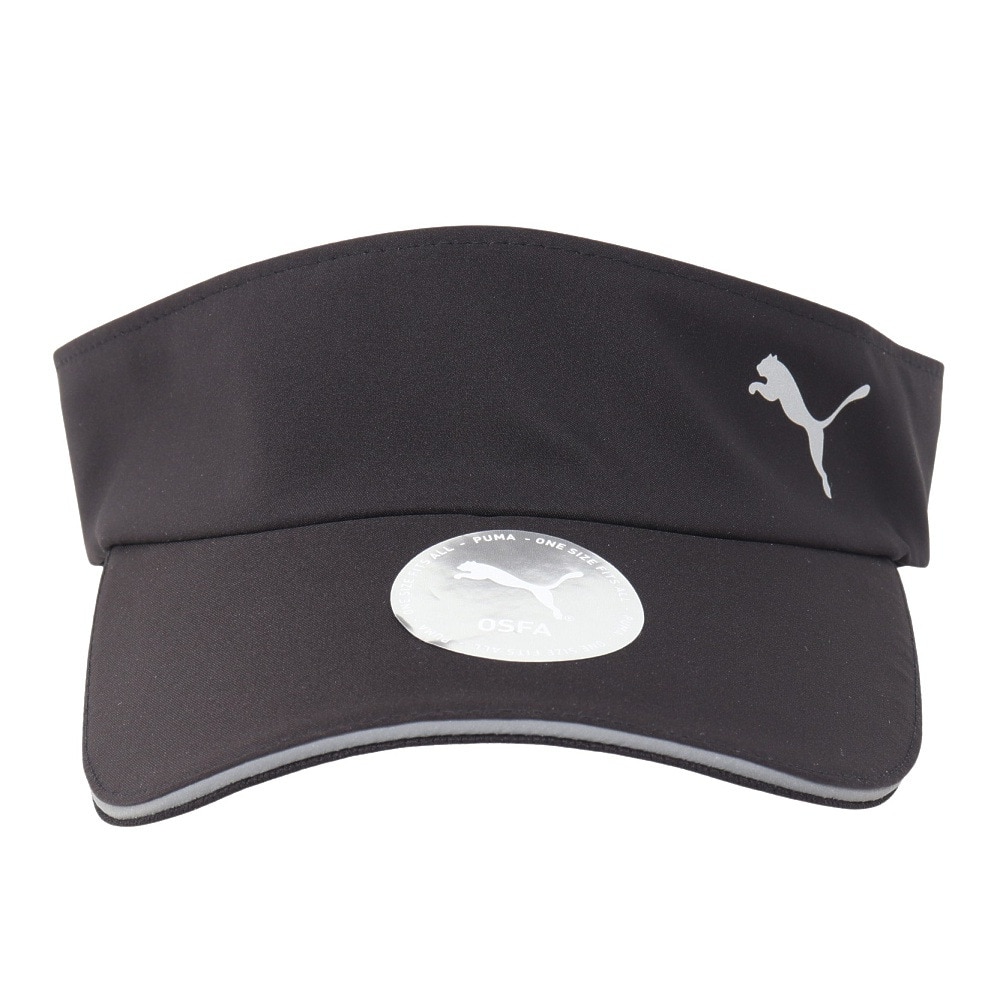 プーマ（PUMA）（メンズ、レディース）ランニング バイザー 026165 01 BLK