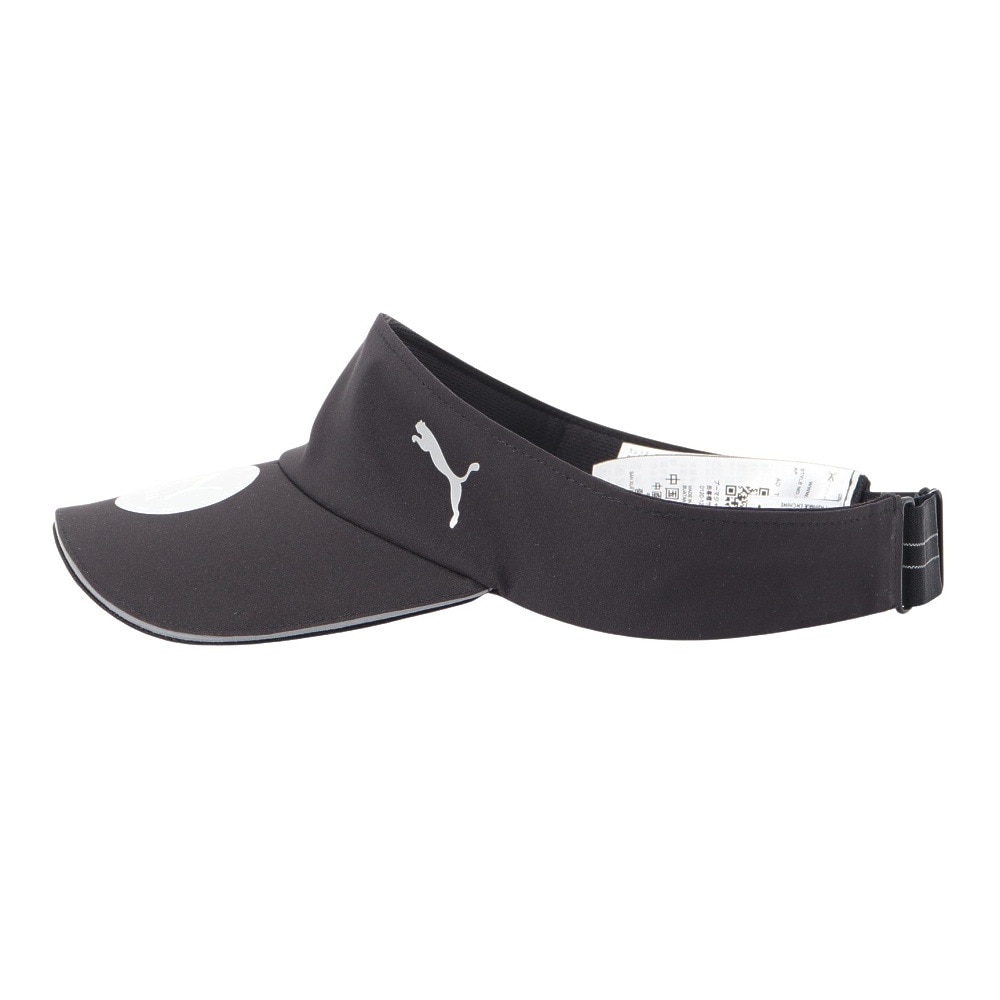 プーマ（PUMA）（メンズ、レディース）ランニング バイザー 026165 01 BLK