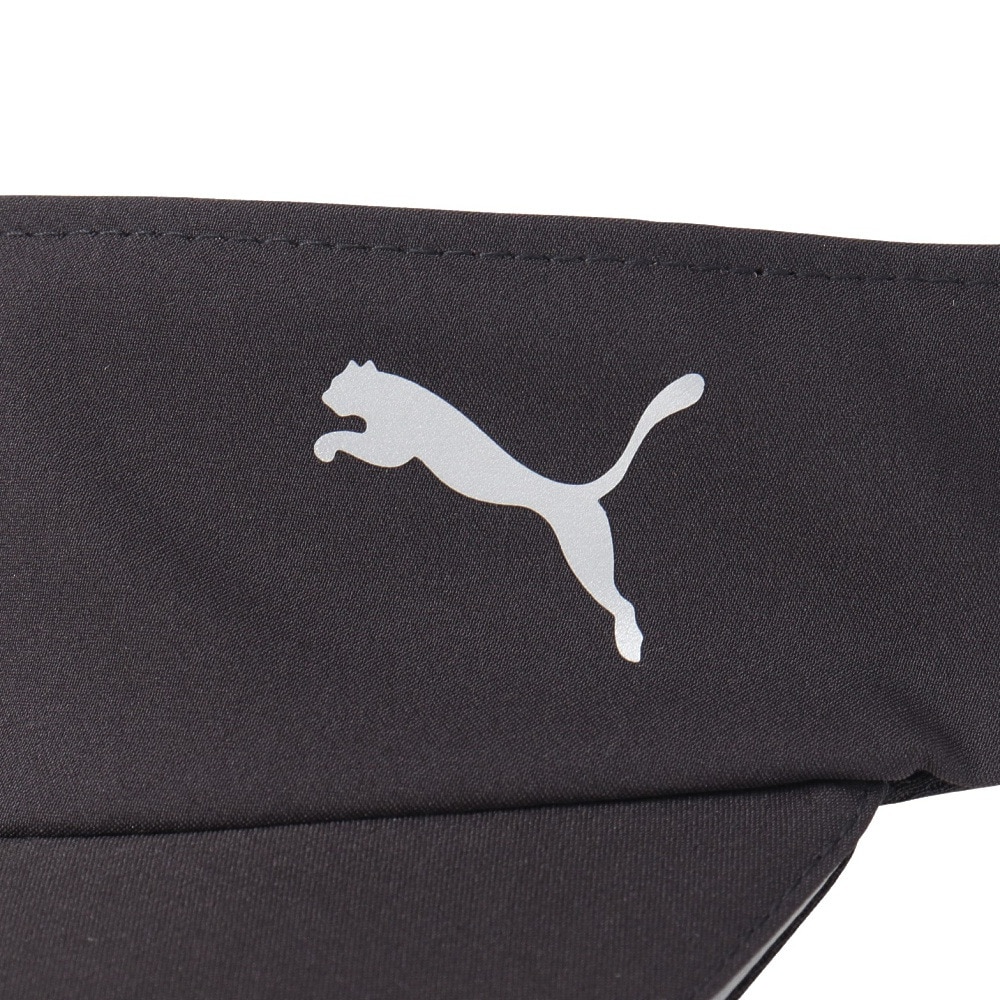 プーマ（PUMA）（メンズ、レディース）ランニング バイザー 026165 01 BLK