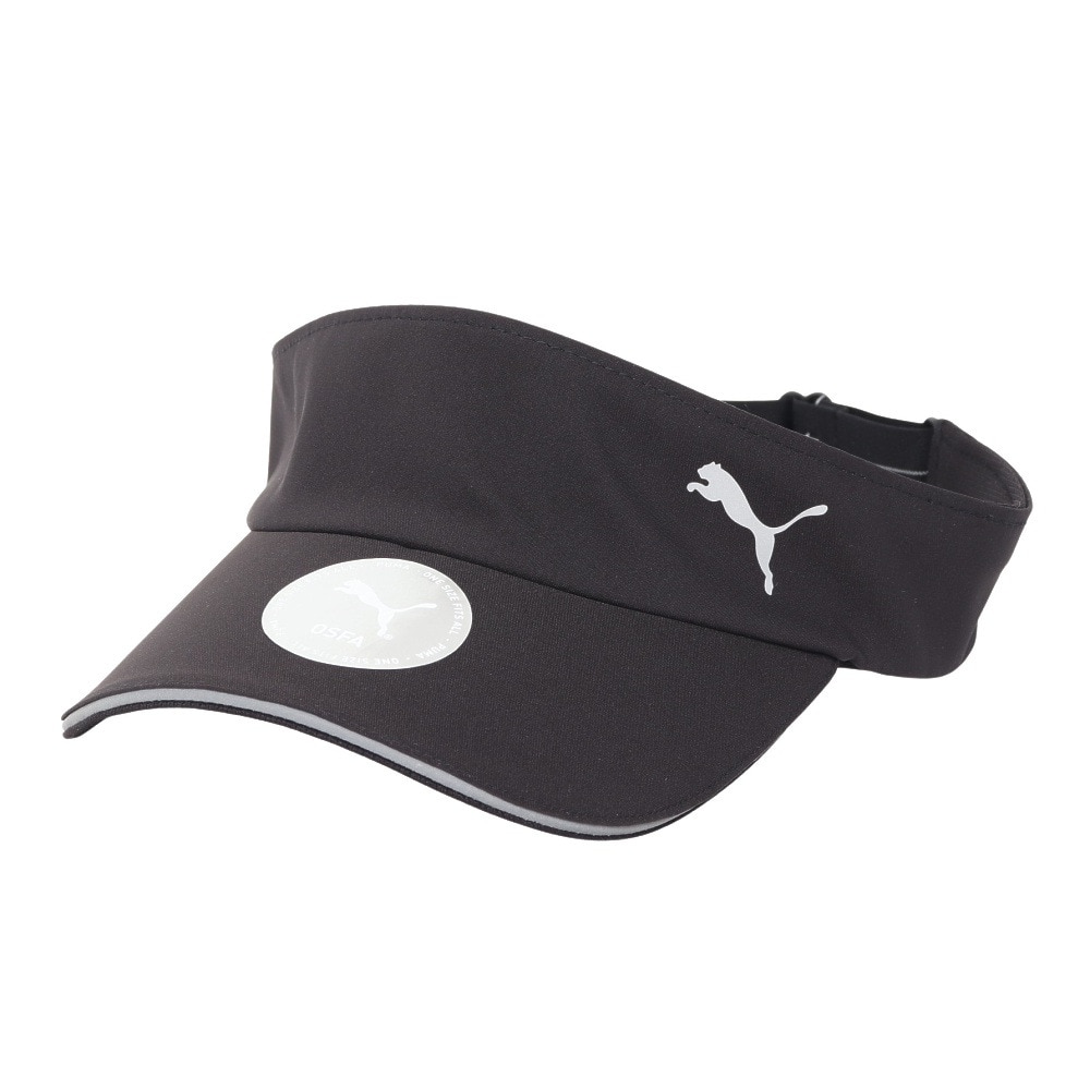 プーマ（PUMA）（メンズ、レディース）ランニング バイザー 026165 01 BLK