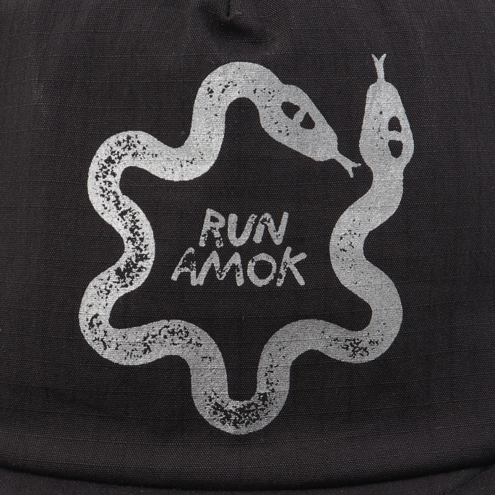 ROARK（ROARK）（メンズ）キャップ RUN AMOK 5 PANEL RH647-BLK