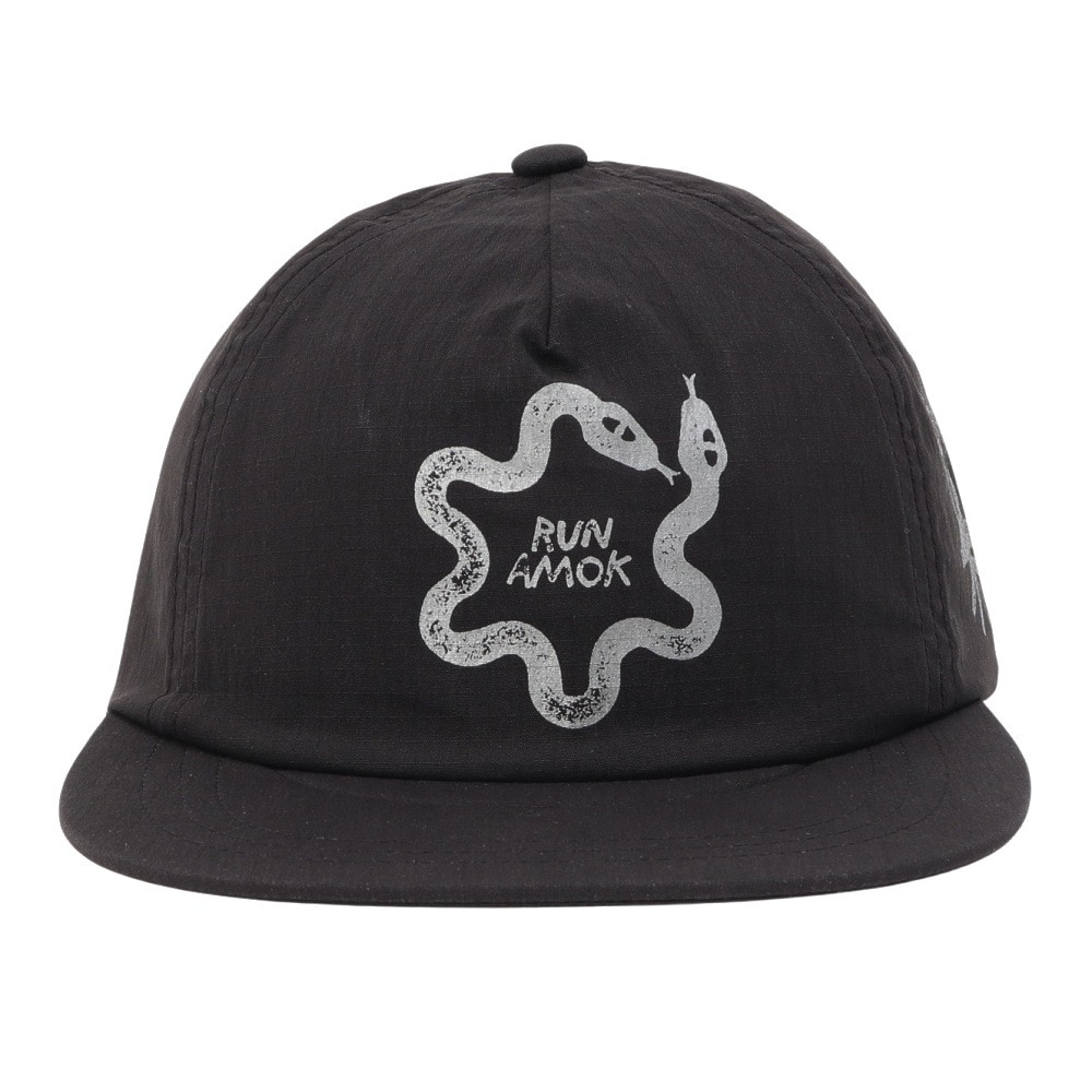 ROARK（ROARK）（メンズ）キャップ RUN AMOK 5 PANEL RH647-BLK