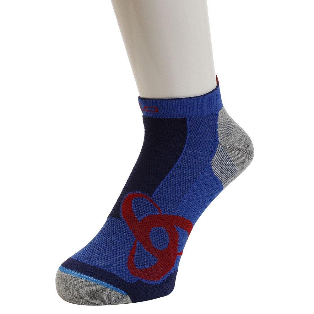  RUNNING LOW CUT Socks Short 777080 energy blue-fiery red オンライン価格