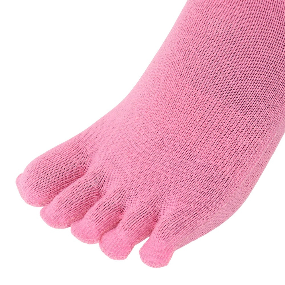 イトイエックス（itoix）（メンズ、レディース）五本指ソックス セミロング ZOOMIN PINK