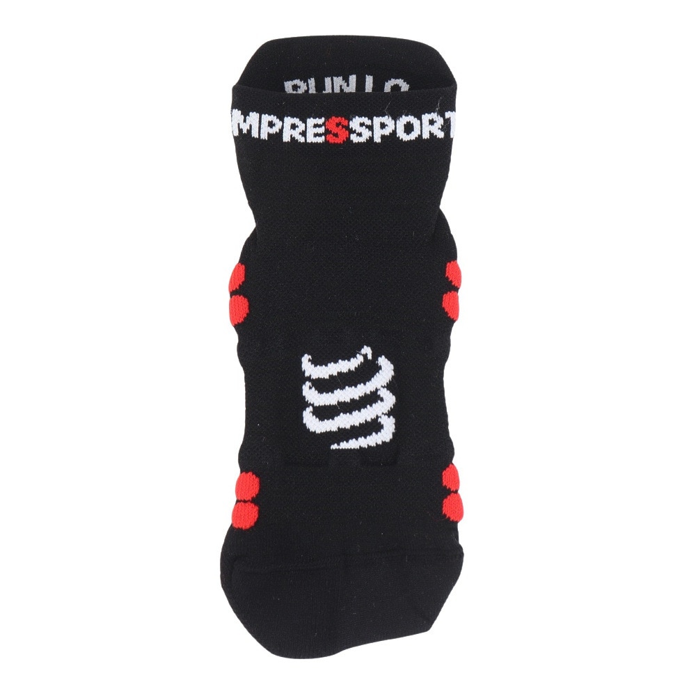 コンプレスポーツ（COMPRESSPORT）（メンズ、レディース、キッズ）プロレーシングソックス V4.0 ランロー XU00047B-BLRE