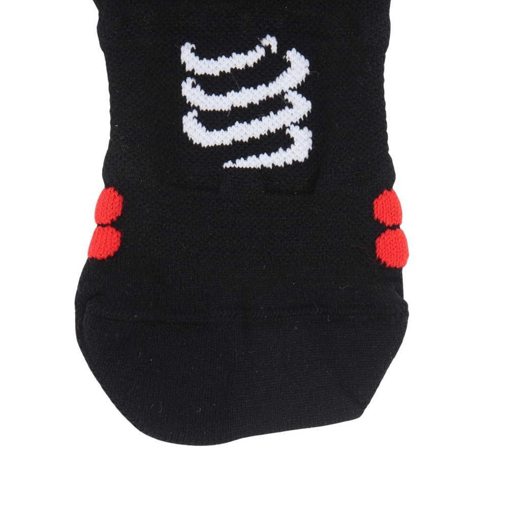 コンプレスポーツ（COMPRESSPORT）（メンズ、レディース、キッズ）プロレーシングソックス V4.0 ランロー XU00047B-BLRE