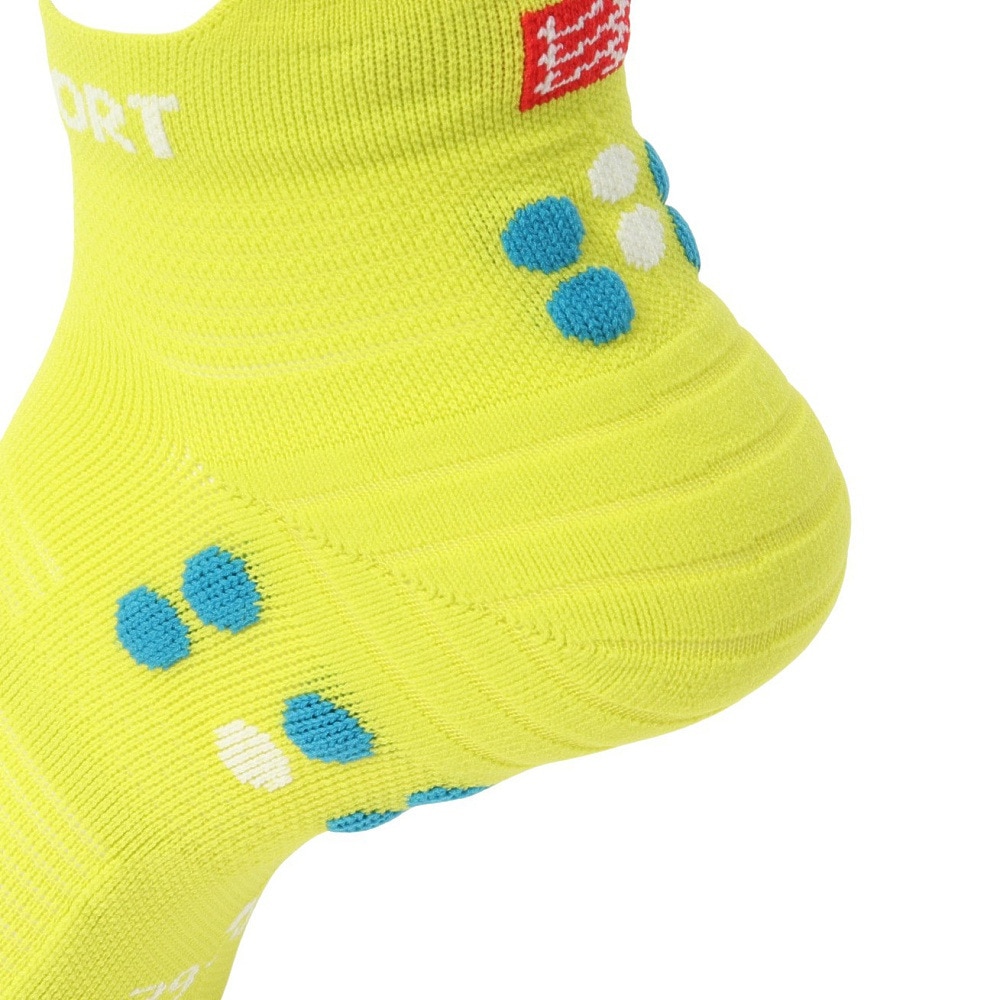 コンプレスポーツ（COMPRESSPORT）（メンズ）プロレーシングソックス v4 ランロー XU00047B-PRBL