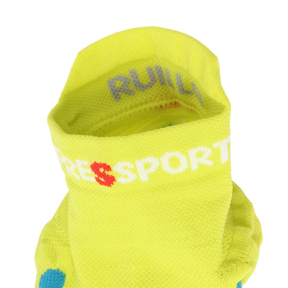 コンプレスポーツ（COMPRESSPORT）（メンズ）プロレーシングソックス v4 ランロー XU00047B-PRBL