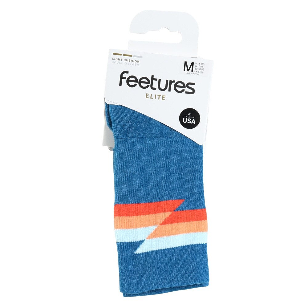 フィーチャーズ（Feetures）（メンズ、レディース）Elite Light Cushion Mini Crew ソックス 4400040127241