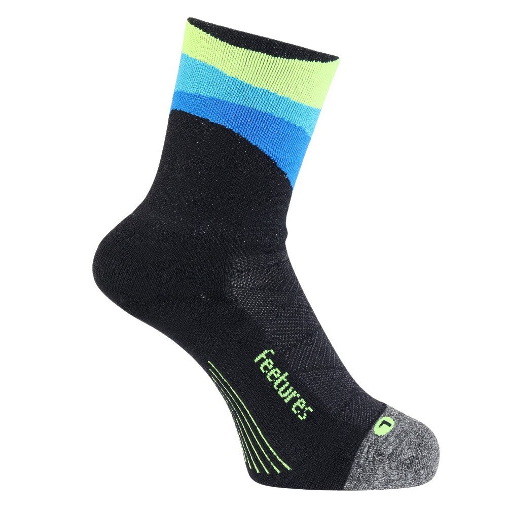 フィーチャーズ（Feetures）（メンズ、レディース）Elite Light Cushion Mini Crew ソックス 4400040130241