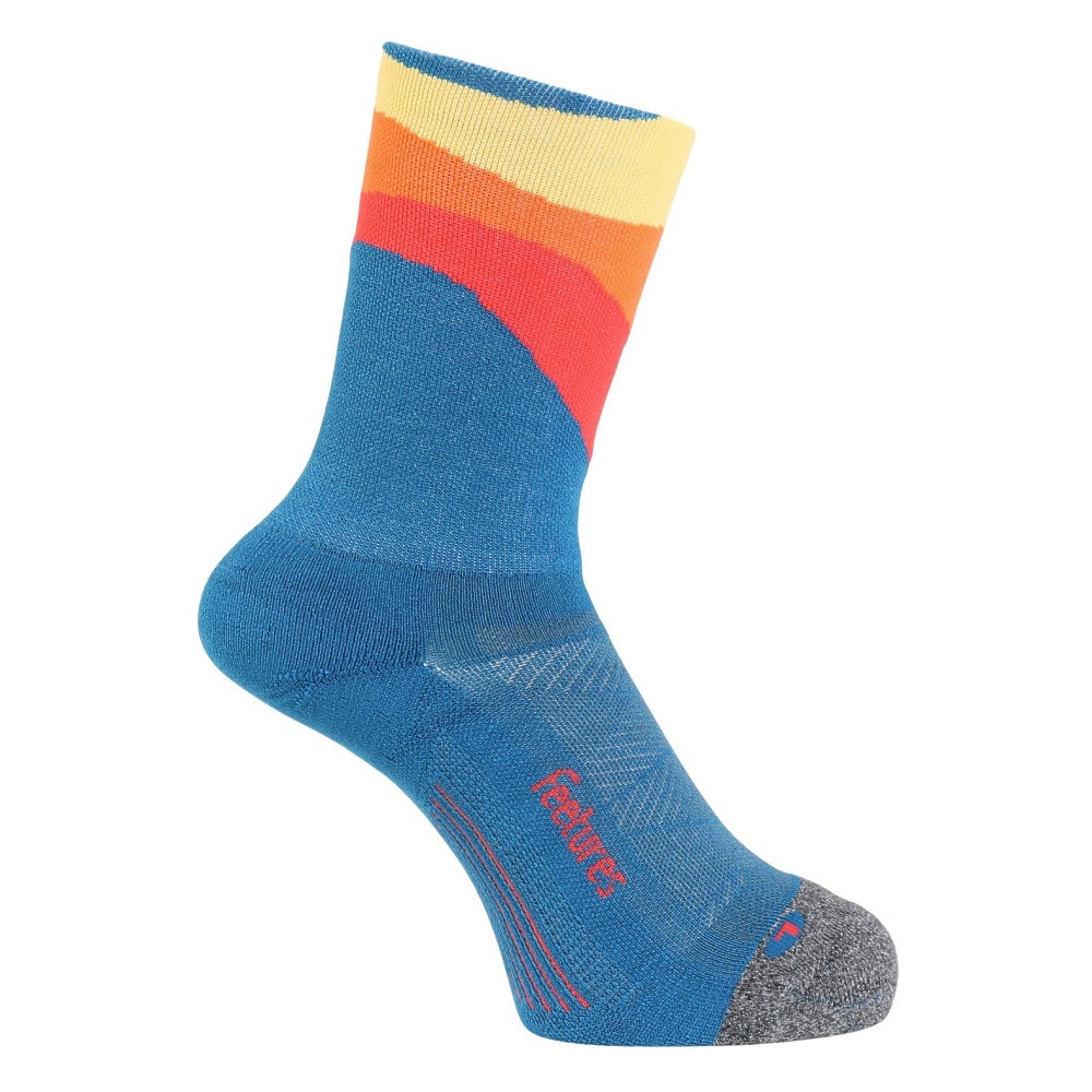 フィーチャーズ（Feetures）（メンズ、レディース）Elite Light Cushion Mini Crew ソックス 4400040131241