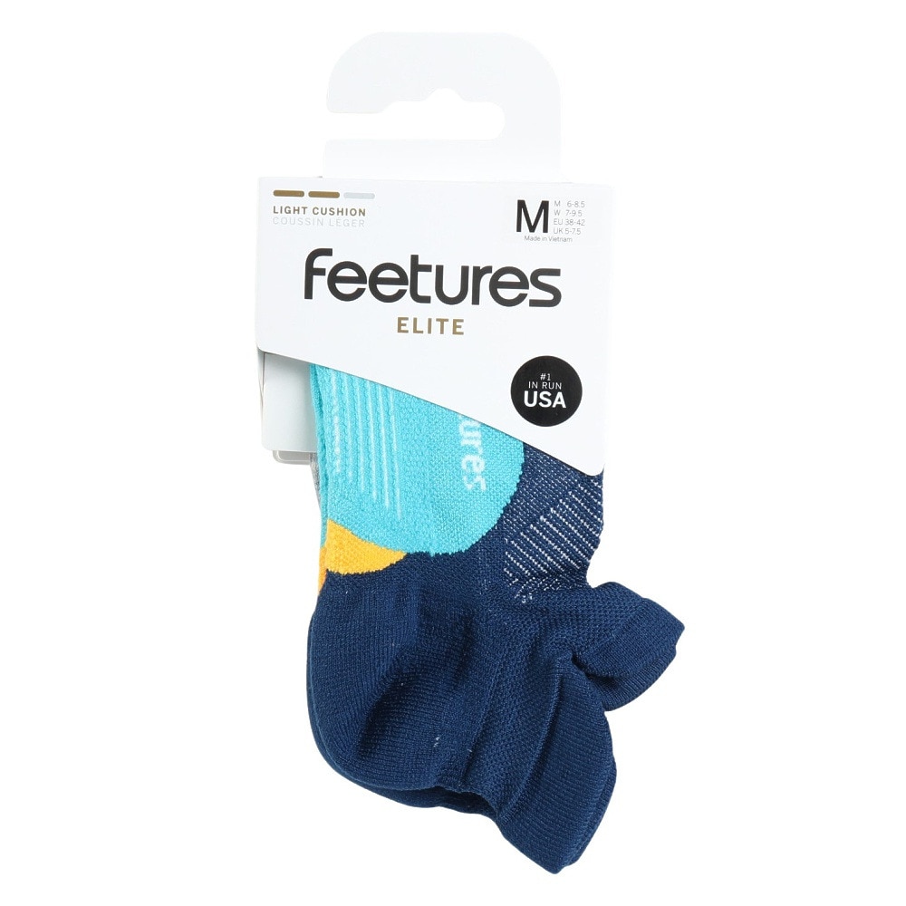 フィーチャーズ（Feetures）（メンズ）ELITE LIGHT CUSHION NO SHOW TAB ソックス 4400030146242
