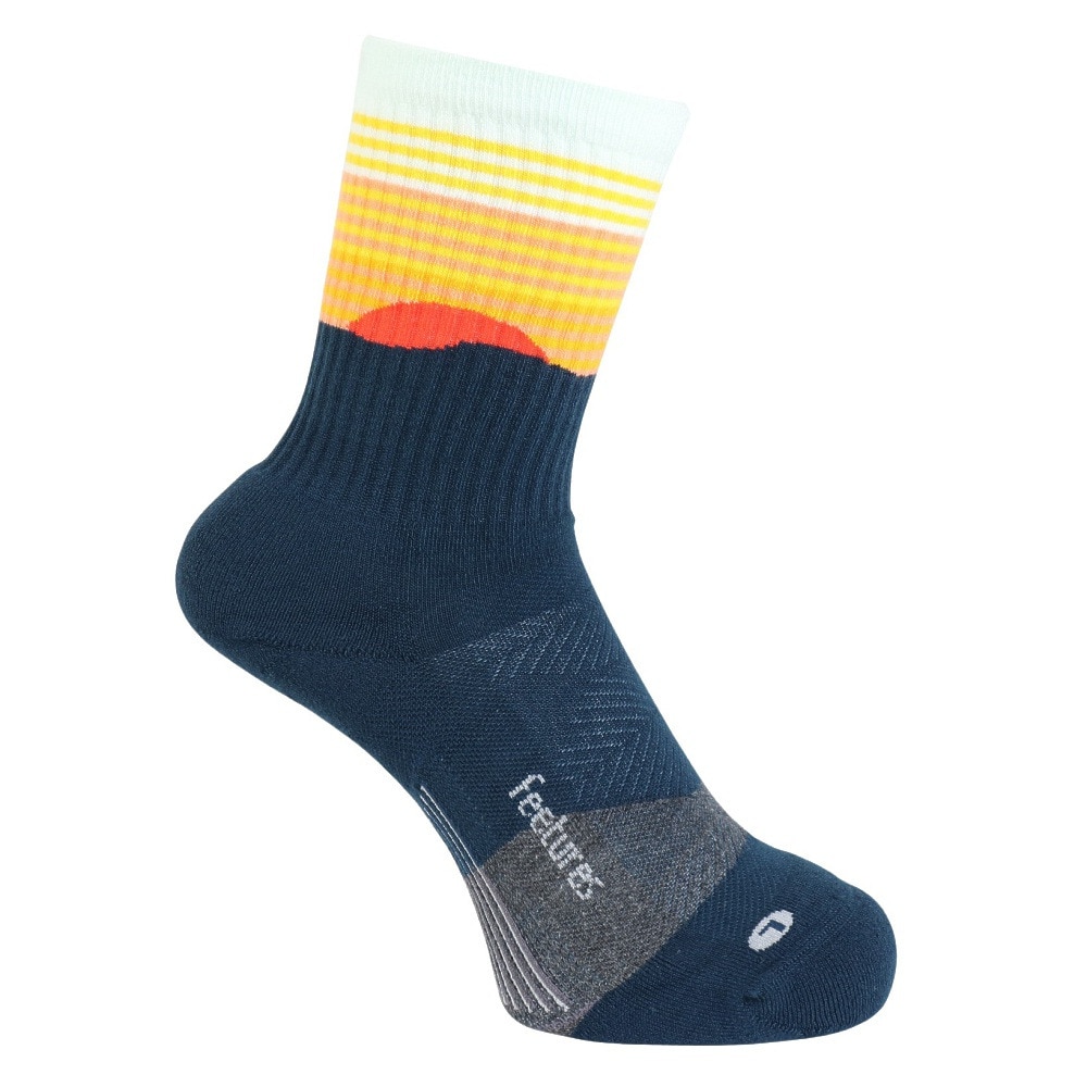 フィーチャーズ（Feetures）（メンズ）TRAIL MAX CUSHION MINI CREW ソックス 4400120150242