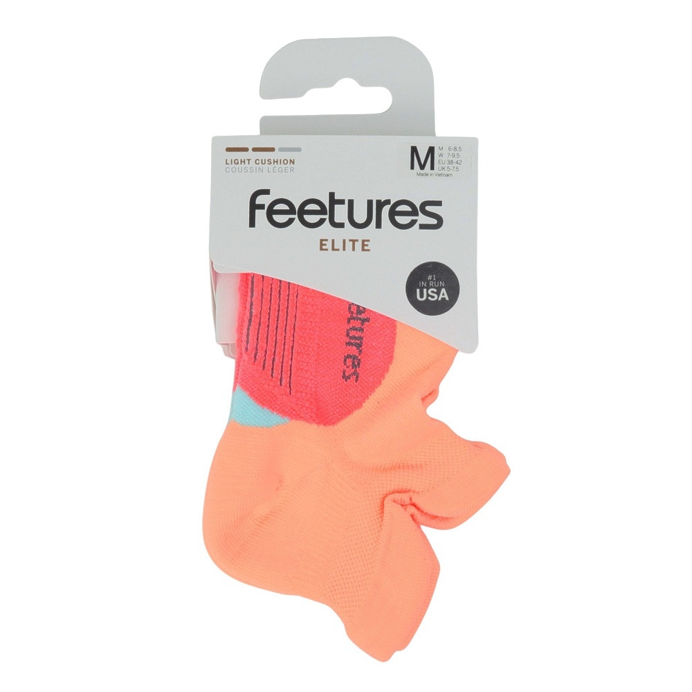 フィーチャーズ（Feetures）（メンズ、レディース）ソックス ELITE LIGHT クッション NO SHOW TAB 4400030170251