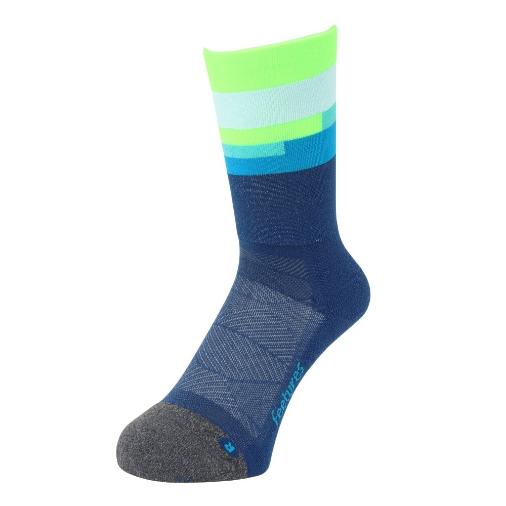 フィーチャーズ（Feetures）（メンズ、レディース）ソックス ELITE LIGHT クッション ミニ クルー 4400040162251
