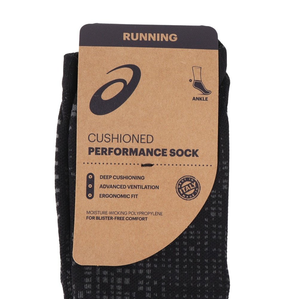 アシックス（ASICS）（メンズ、レディース）ランニングクッションソックスアンクル 3013A982.002