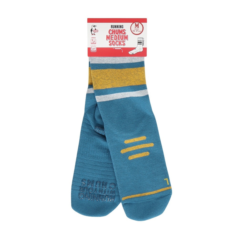 チャムス（CHUMS）（メンズ）ランニング ミディアムソックス CH06-1137