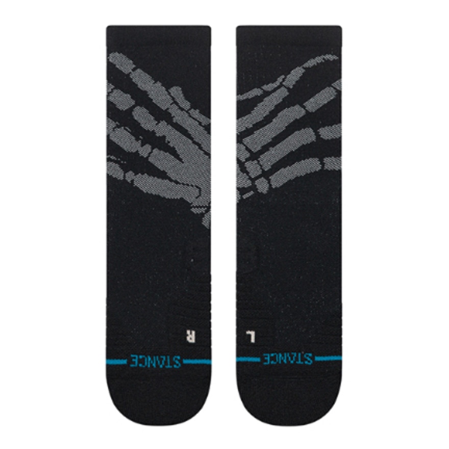 スタンス（STANCE）（メンズ、レディース）HANDS X CREW ソックス A458C25HAN BLK