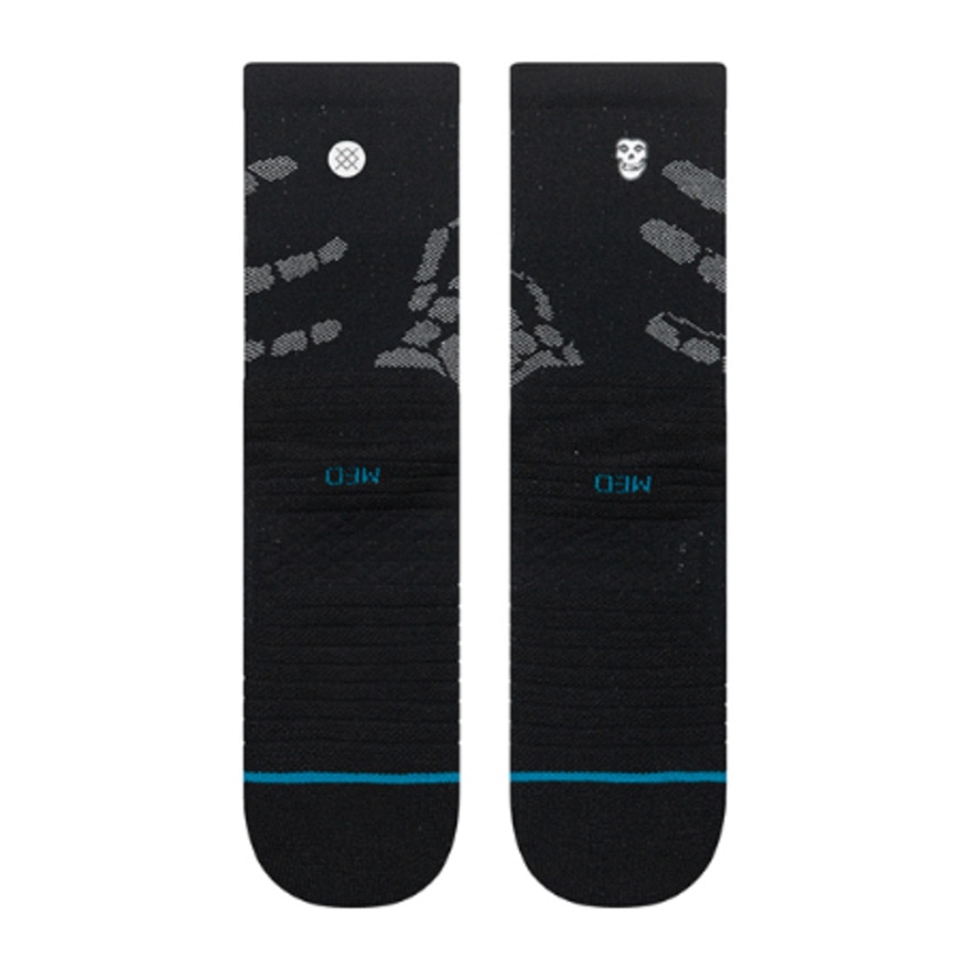 スタンス（STANCE）（メンズ、レディース）HANDS X CREW ソックス A458C25HAN BLK