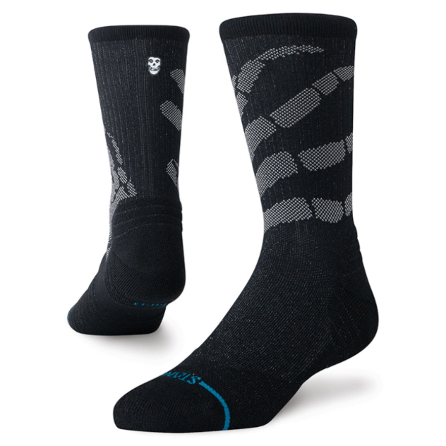 スタンス（STANCE）（メンズ、レディース）HANDS X CREW ソックス A458C25HAN BLK