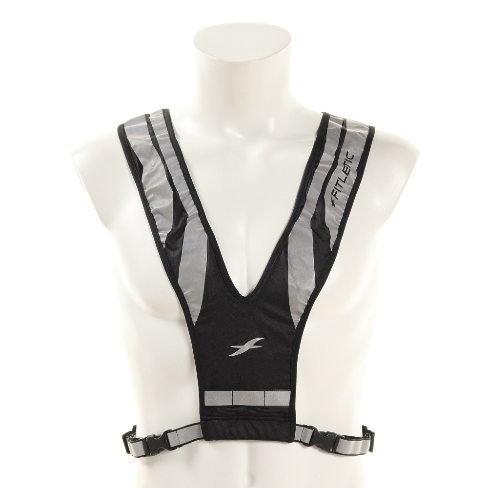 フィトレティック（FITLETIC）（メンズ）GLO REFLECTIVE SAFETY VEST ナイトラン