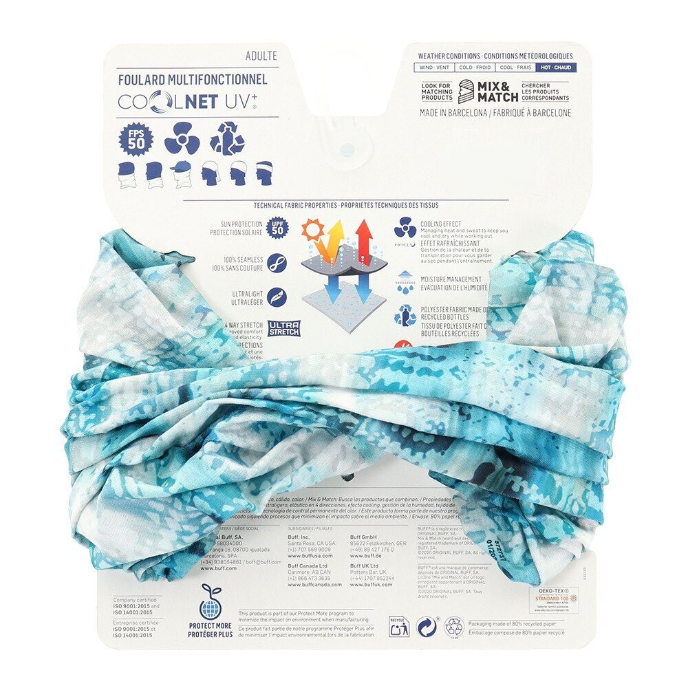 バフ（BUFF）（メンズ、レディース）UV+ BLAUW TURQUOISE 427038
