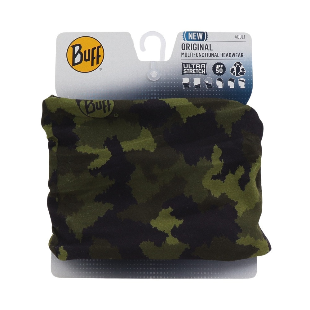 バフ（BUFF）（メンズ、レディース）ネックウォーマー フェイスマスク ヘアバンド UVカット 多機能 ORIGINAL HUNTER MILITARY 334787
