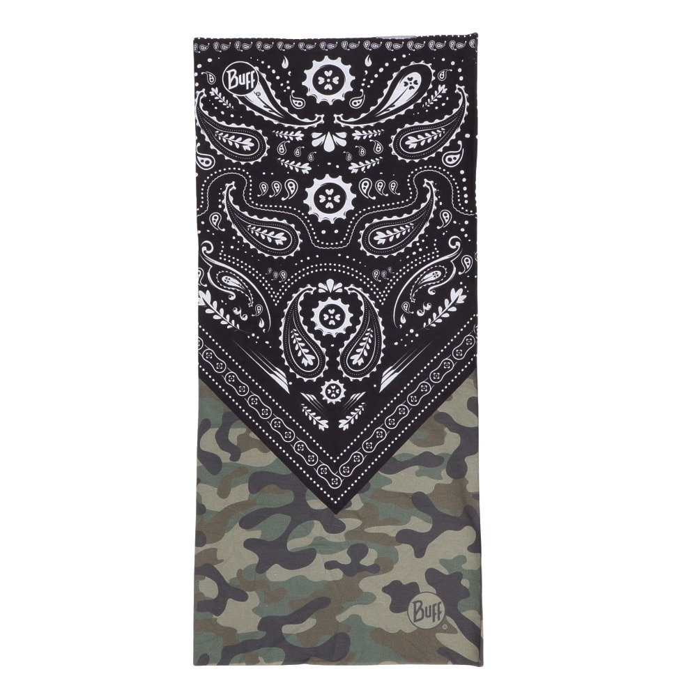 バフ（BUFF）（メンズ、レディース）ネックウォーマー フェイスマスク ヘアバンド UVカット 多機能 ORIGINAL CAMO CASH MULTI 368454