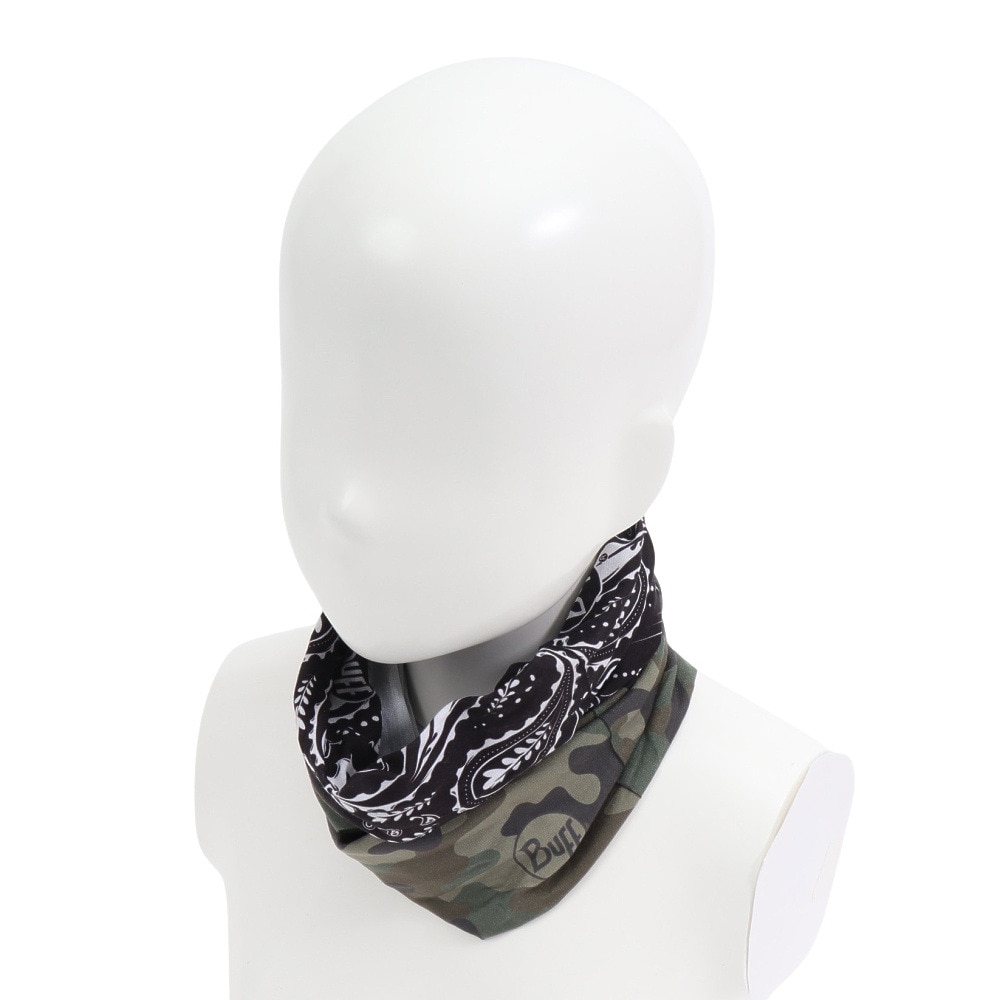 バフ（BUFF）（メンズ、レディース）ネックウォーマー フェイスマスク ヘアバンド UVカット 多機能 ORIGINAL CAMO CASH MULTI 368454