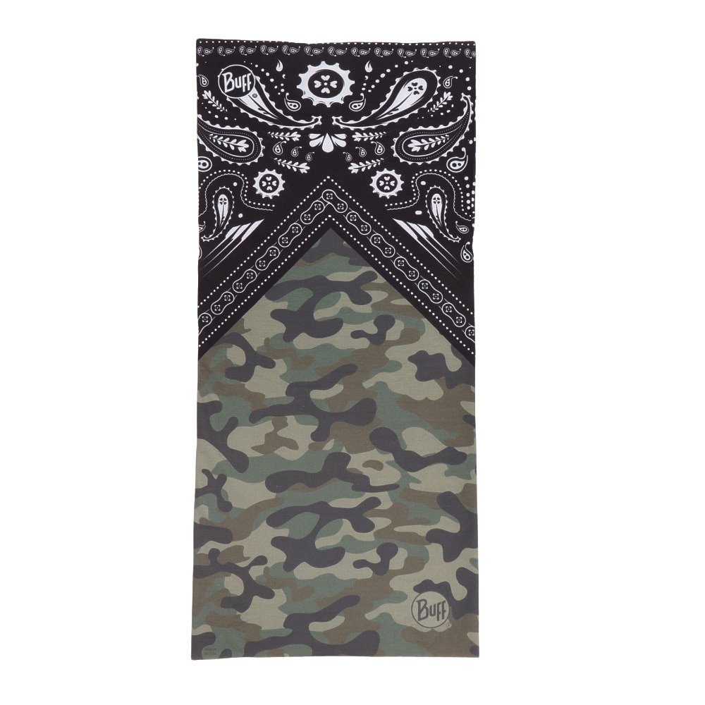 バフ（BUFF）（メンズ、レディース）ネックウォーマー フェイスマスク ヘアバンド UVカット 多機能 ORIGINAL CAMO CASH MULTI 368454