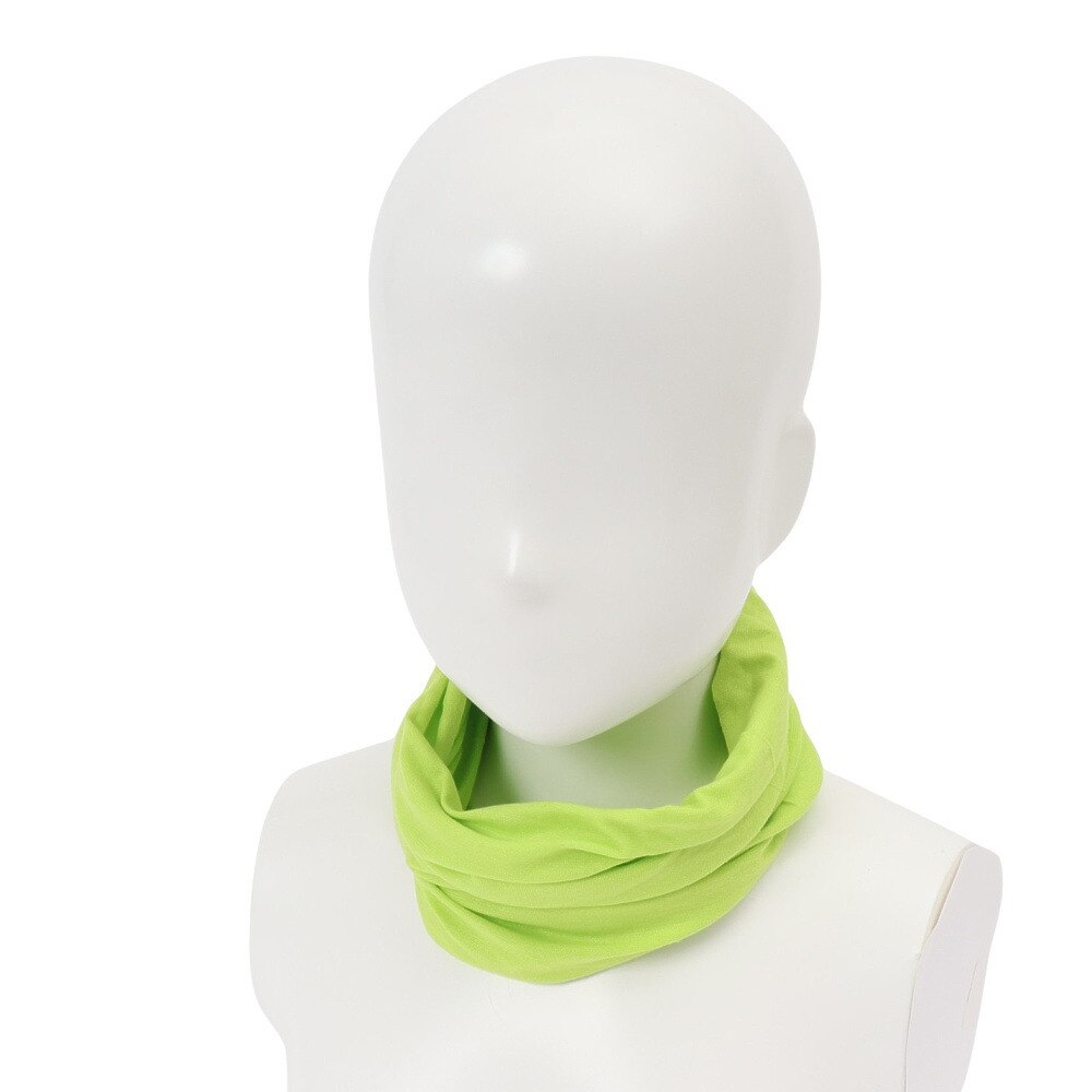 バフ（BUFF）（メンズ、レディース）ネックウォーマー フェイスマスク ヘアバンド UVカット 多機能 ORIGINAL SOLID PUMP LIME 402233