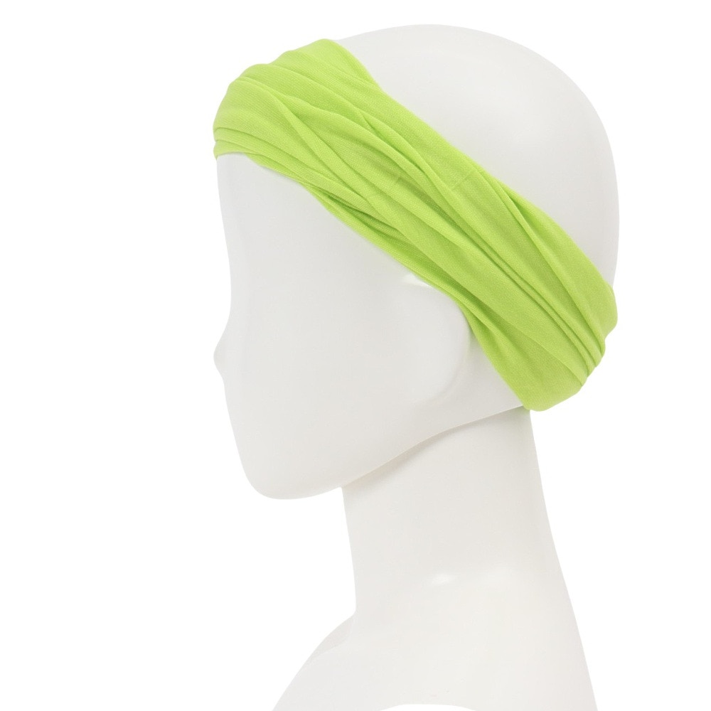 バフ（BUFF）（メンズ、レディース）ネックウォーマー フェイスマスク ヘアバンド UVカット 多機能 ORIGINAL SOLID PUMP LIME 402233
