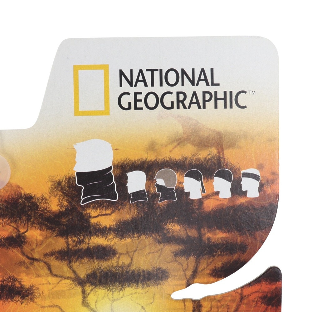バフ（BUFF）（メンズ、レディース）ネックウォーマー フェイスマスク ヘアバンド UVカット 多機能 NATIONAL GEOGRAPHIC ORIGINAL 409027 KUMIHIMO MULTI